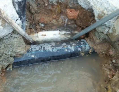 鸡西市测漏水之水管漏水
